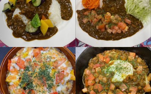 キーマカレーアレンジ画像