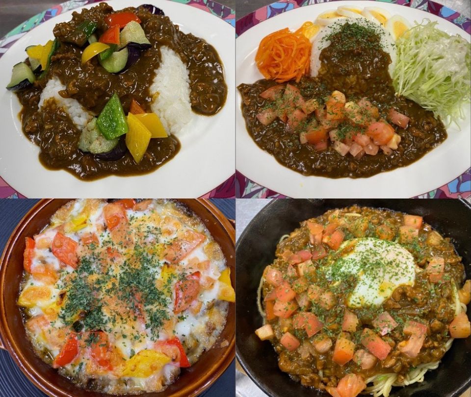 キーマカレーアレンジ画像